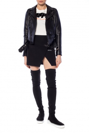 Leather biker jacket, zdjęcie 2 Leather biker jacket od Off White